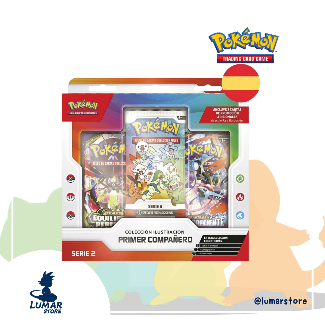 Pokémon TCG Colección Primer Compañero Serie 2 Español | Lumar Store
