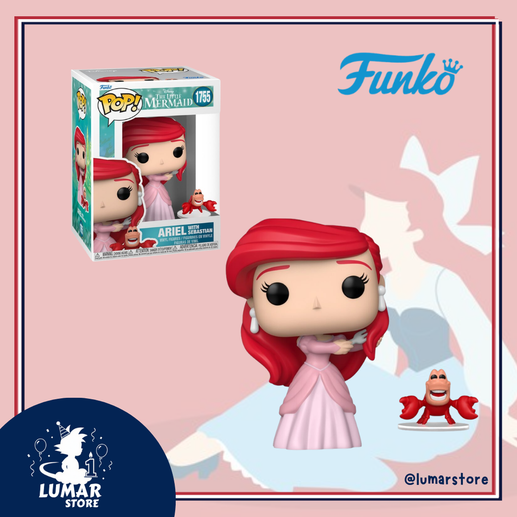 Funko POP! Disney #1755: Ariel with Sebastian (La Sirenita)