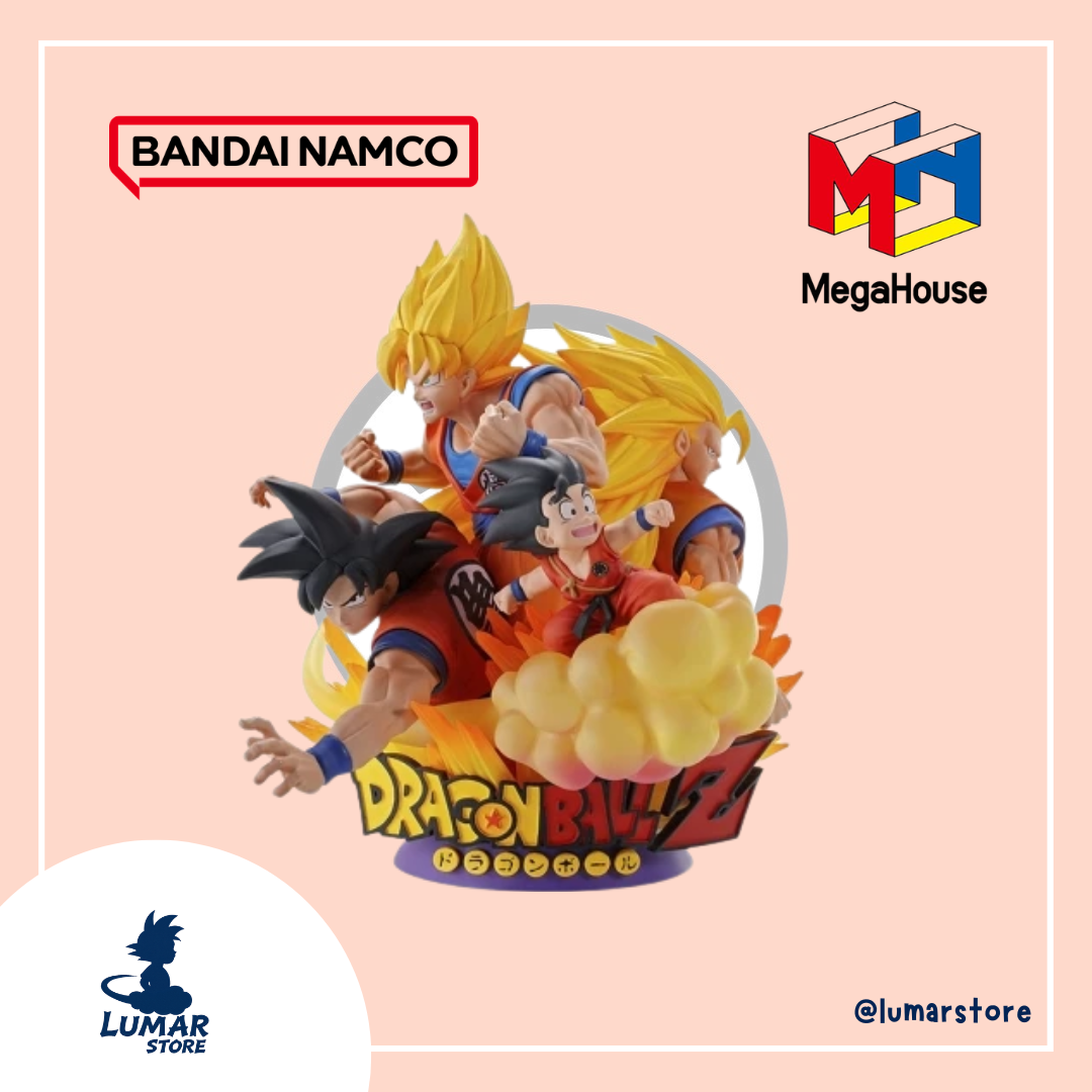 Diorama Dragon Ball Z: Son Goku - DX Dracap Re:Birth 01 | MegaHouse Petitrama Figure