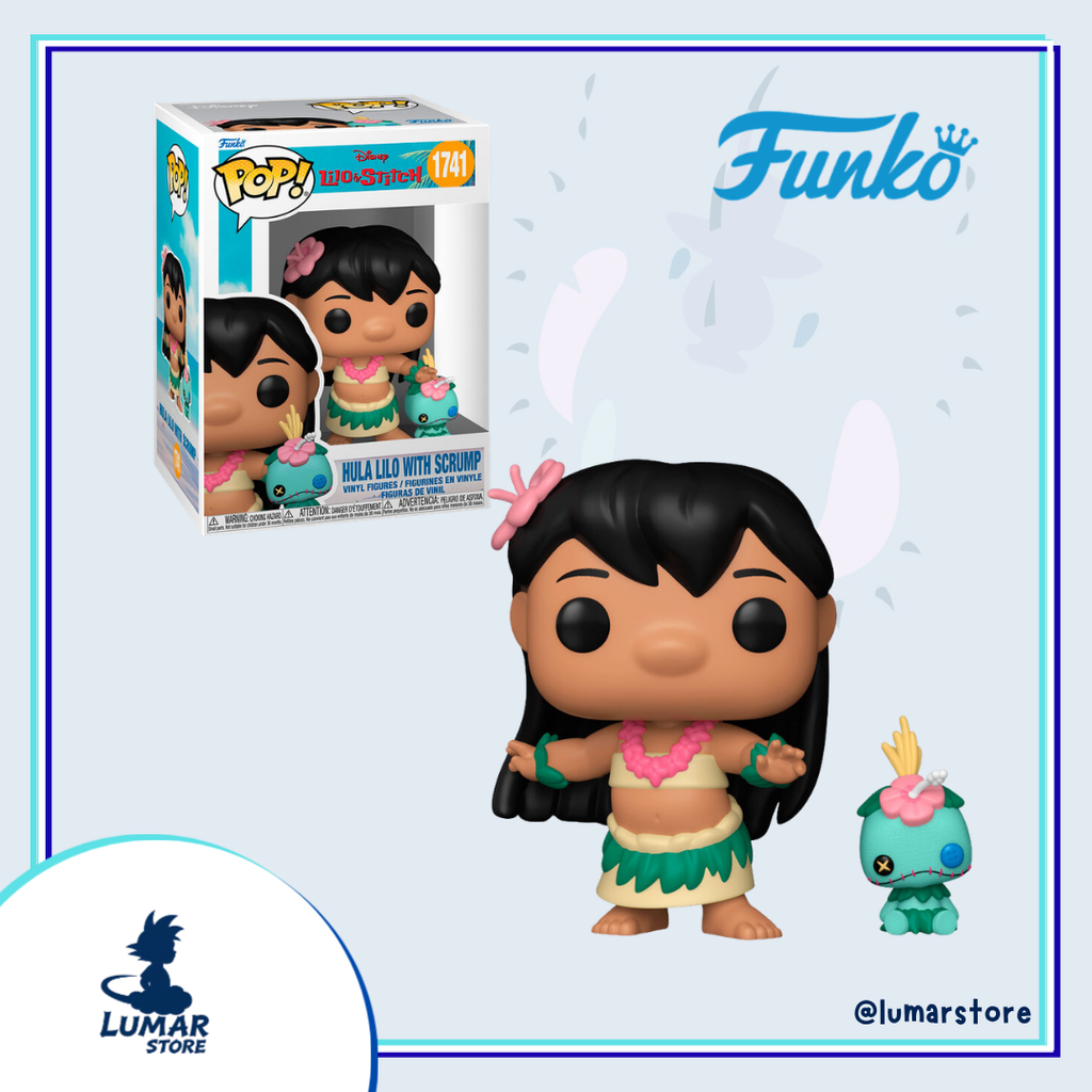 Funko Pop! Disney: Lilo & Stitch #1741 Hula Lilo with Scrump