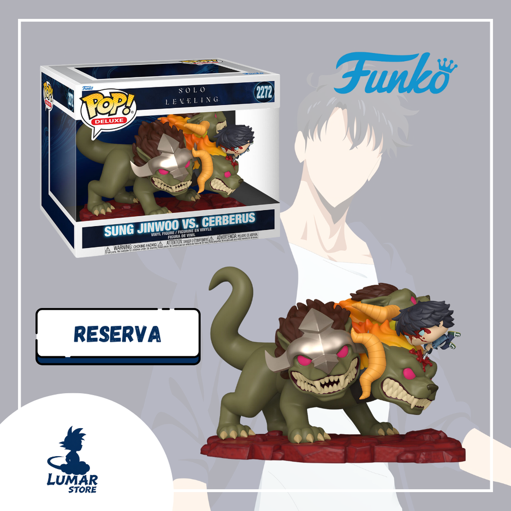 FUNKO POP! Deluxe 2272 - Sung Jinwoo vs. Cerberus (Solo Leveling) | PRE-ORDER