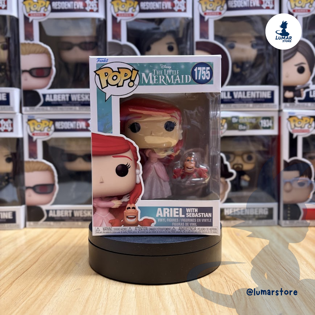 Funko POP! Disney #1755: Ariel with Sebastian (La Sirenita)