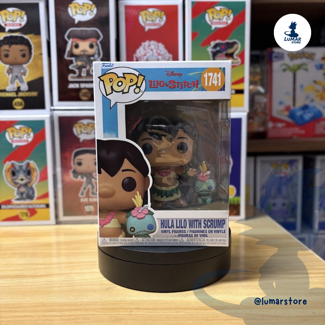 Funko Pop! Disney: Lilo & Stitch #1741 Hula Lilo with Scrump