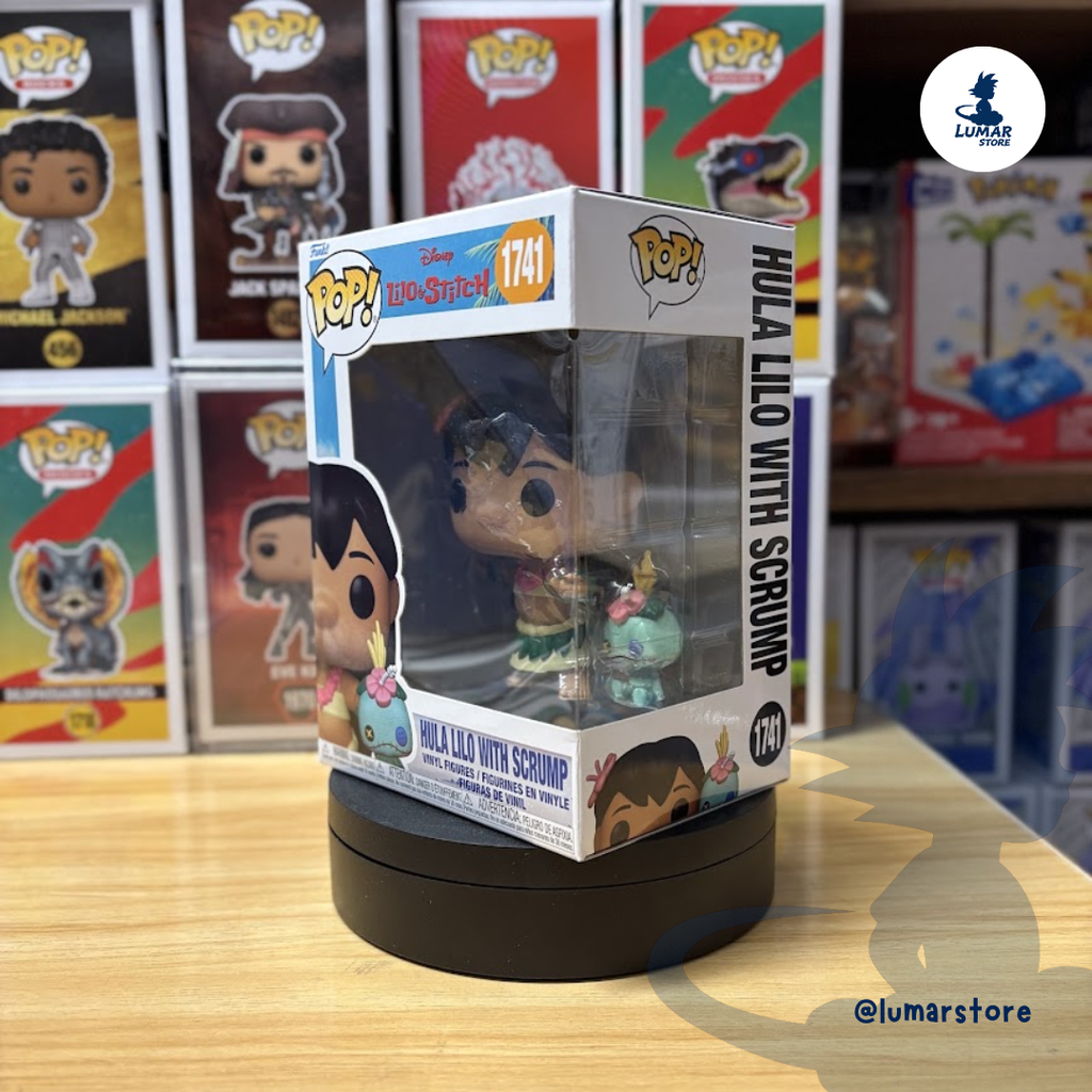 Funko Pop! Disney: Lilo & Stitch #1741 Hula Lilo with Scrump