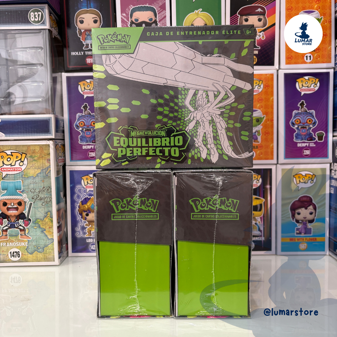 Pokémon TCG: Elite Trainer Box (ETB) Equilibrio Perfecto | Megaevolución (Español)
