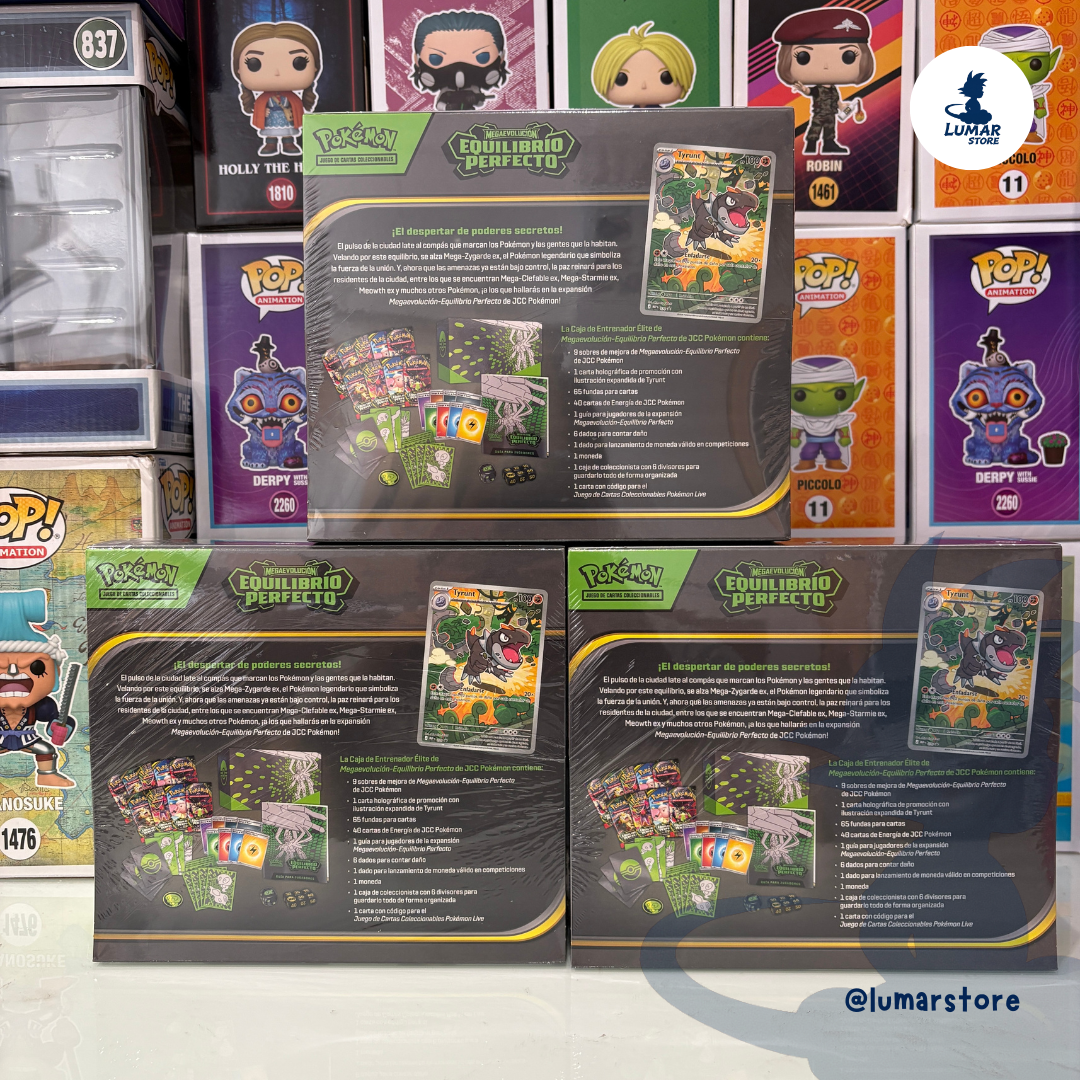 Pokémon TCG: Elite Trainer Box (ETB) Equilibrio Perfecto | Megaevolución (Español)