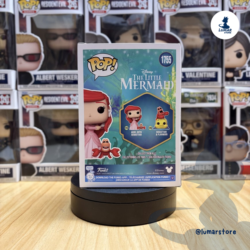 Funko POP! Disney #1755: Ariel with Sebastian (La Sirenita)