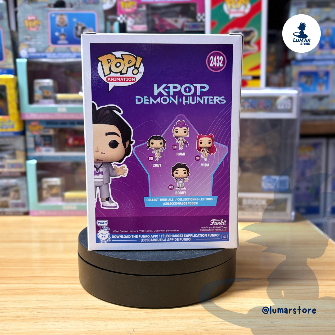 Funko Pop! Animation: K-Pop Demon Hunters #2432 Bobby