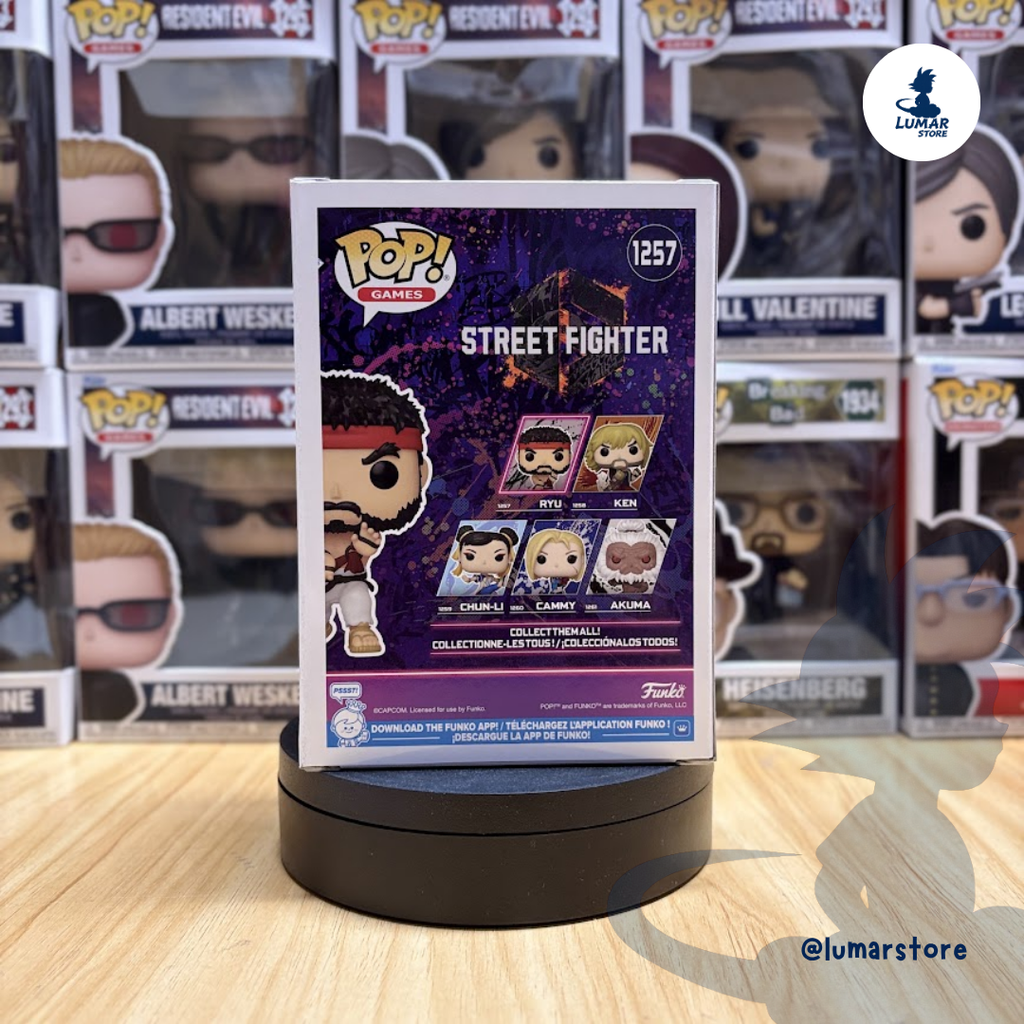 Funko POP! Games #1257: Ryu (Street Fighter)