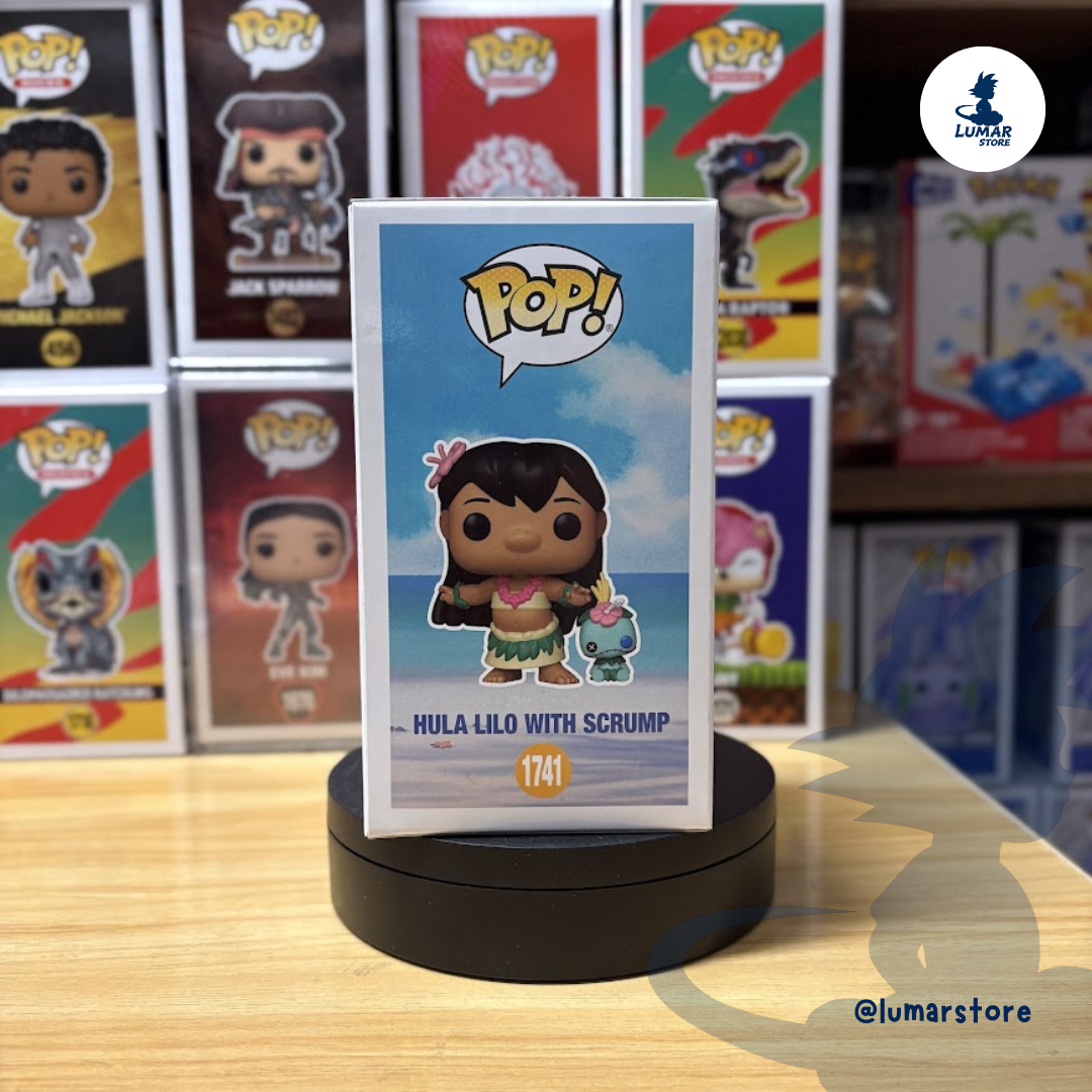 Funko Pop! Disney: Lilo & Stitch #1741 Hula Lilo with Scrump