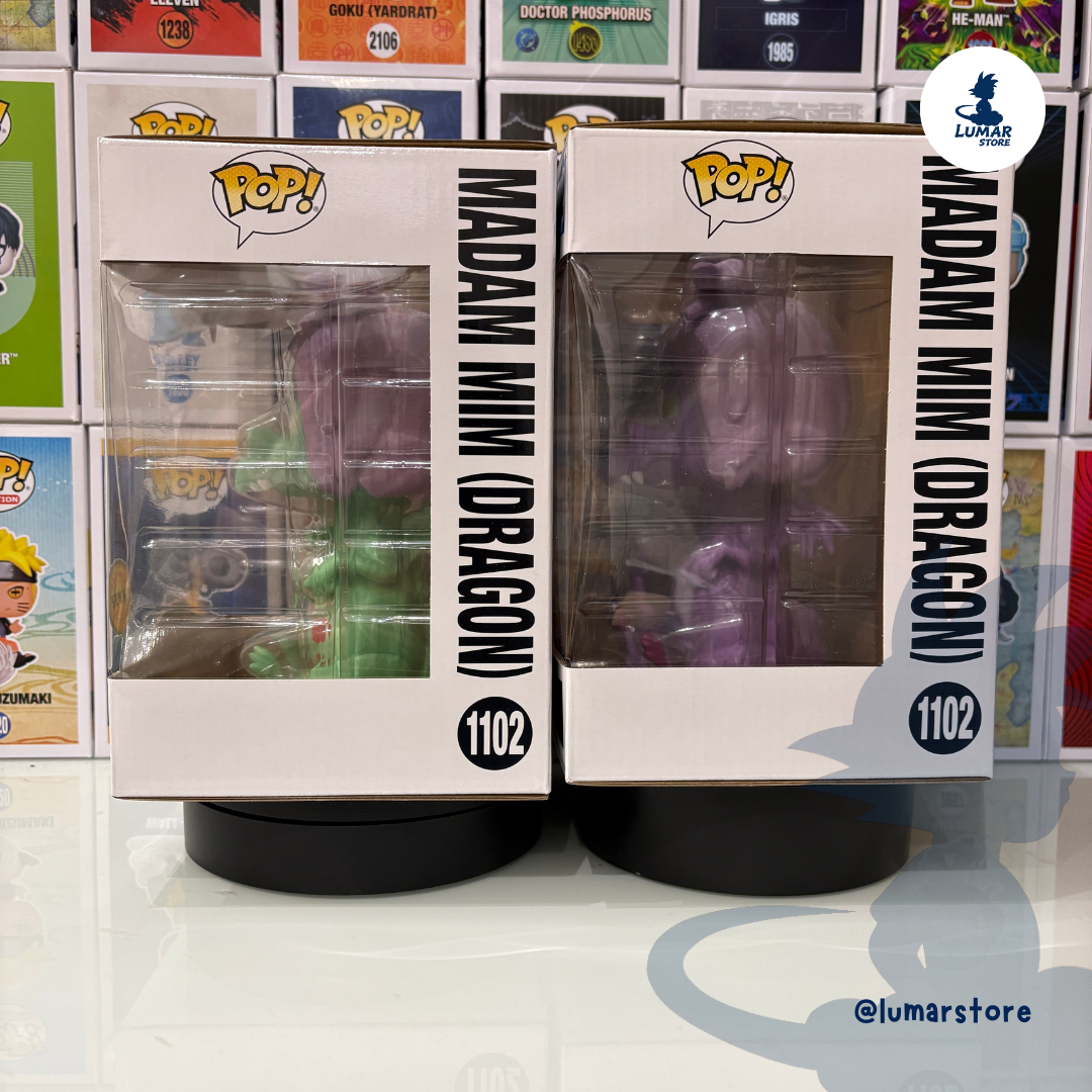 BUNDLE Funko Pop! 1102 - Madam Mim Dragón (Disney) | Set Regular + CHASE