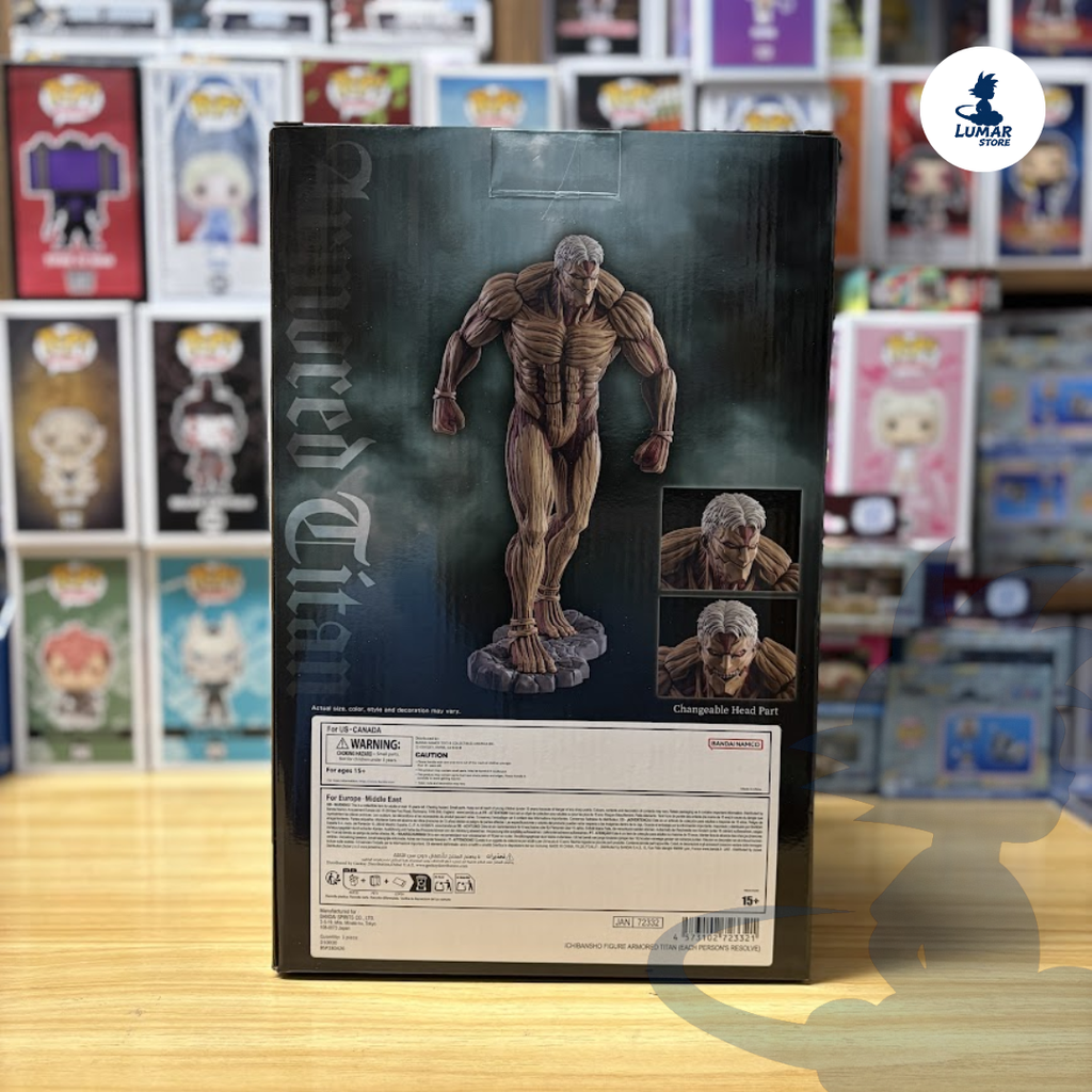 Bandai Ichibansho Attack on Titan: Armored Titan (Mega Impact - Battle of Heaven and Earth) 30cm