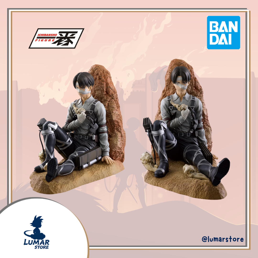 Bandai Ichibansho Attack on Titan: Levi Ackerman (Mega Impact - Battle of Heaven and Earth) 11cm