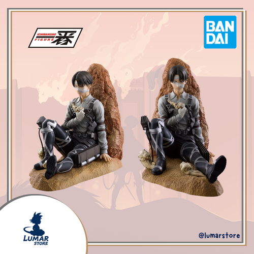 Bandai Ichibansho Attack on Titan: Levi Ackerman (Mega Impact - Battle of Heaven and Earth) 11cm