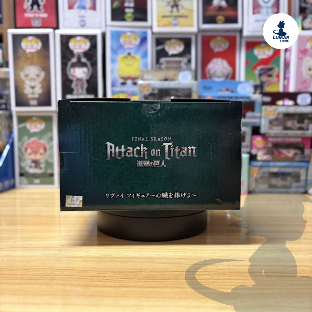 Bandai Ichibansho Attack on Titan: Levi Ackerman (Mega Impact - Battle of Heaven and Earth) 11cm