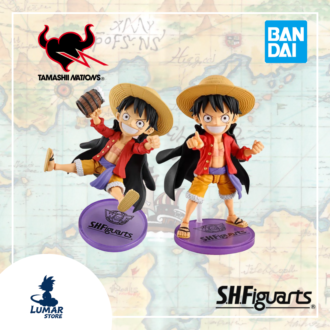 Bandai Tamashii Nations: Monkey D. Luffy (Tamashii Web Shop Ver.) - S.H.Figuarts x WCF