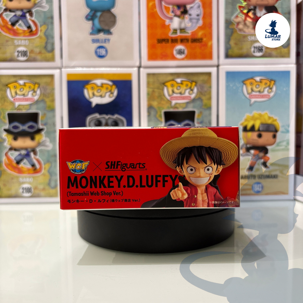 Bandai Tamashii Nations: Monkey D. Luffy (Tamashii Web Shop Ver.) - S.H.Figuarts x WCF