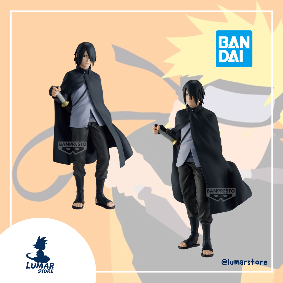 Banpresto Boruto: Naruto Next Generations - Sasuke Uchiha (Escultura Hiroki Akimoto) 24cm
