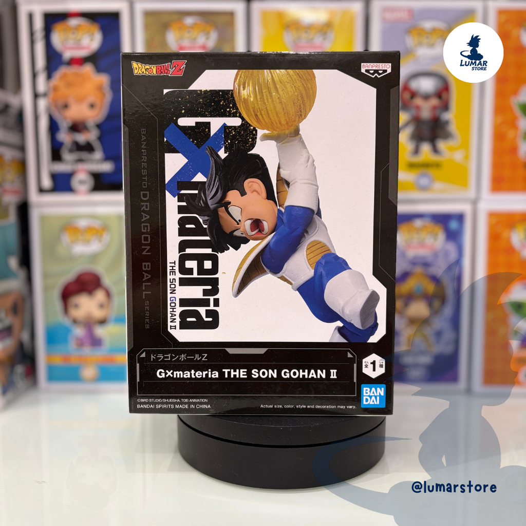 Banpresto G materia: Son Gohan II (Kid Gohan) - Dragon Ball Z | Figura con Efecto de Energía