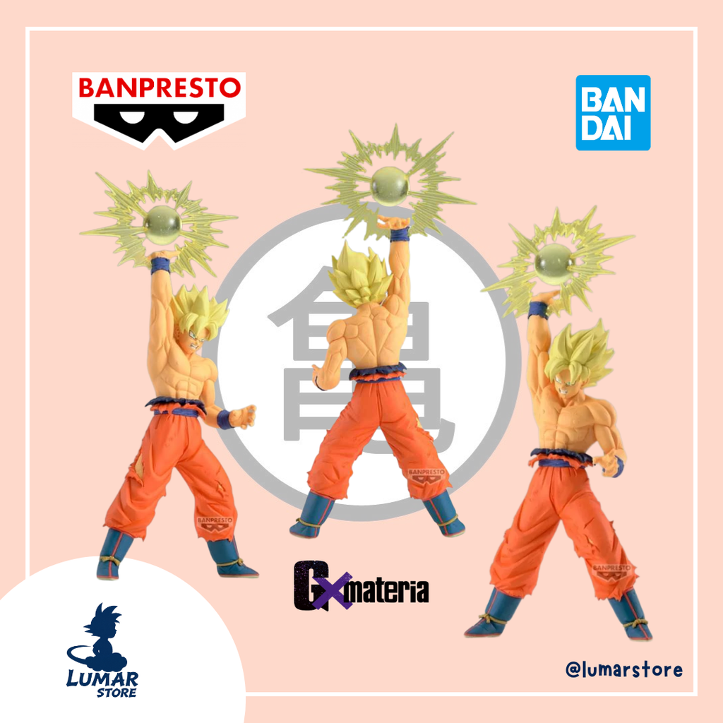 Banpresto GxMateria: Son Goku IV - Dragon Ball Z | Figura con Efecto de Energía