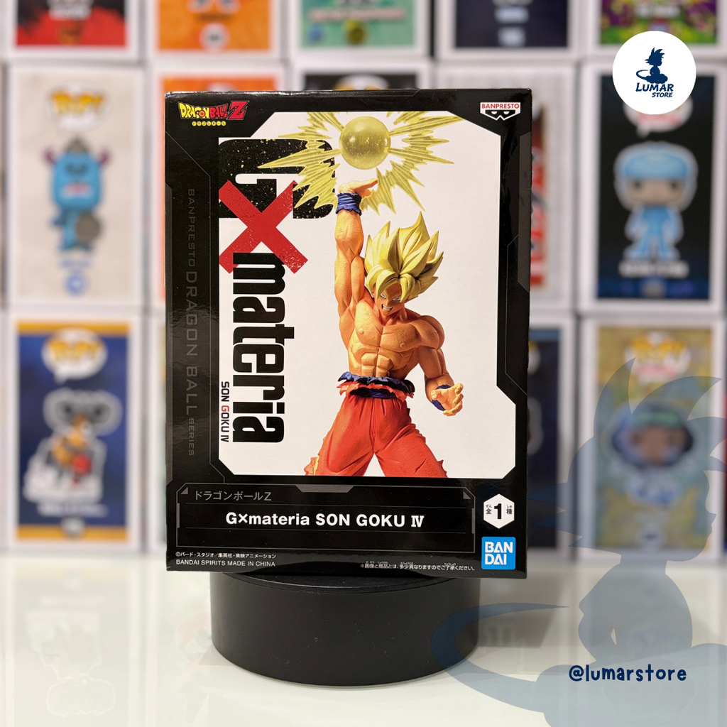 Banpresto GxMateria: Son Goku IV - Dragon Ball Z | Figura con Efecto de Energía