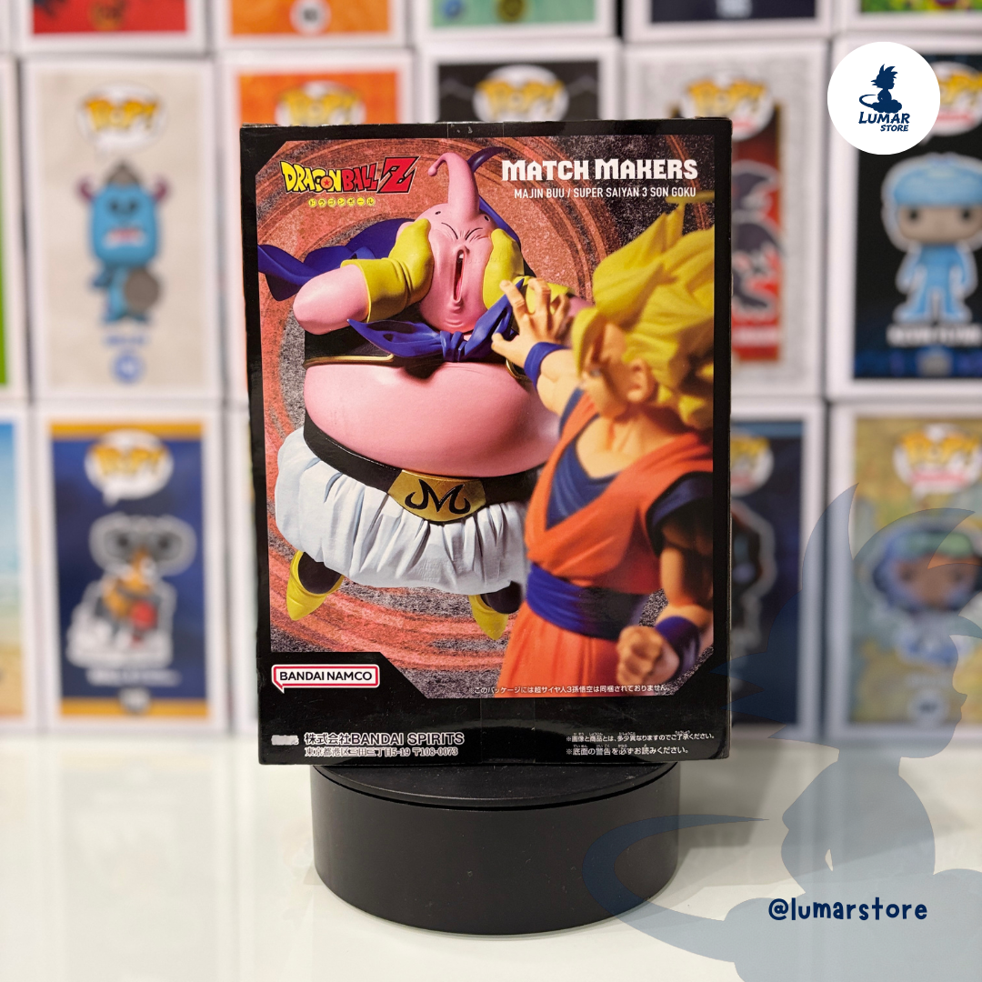 Banpresto Match Makers: Majin Buu (Good) - Dragon Ball Z | Estatua de Colección