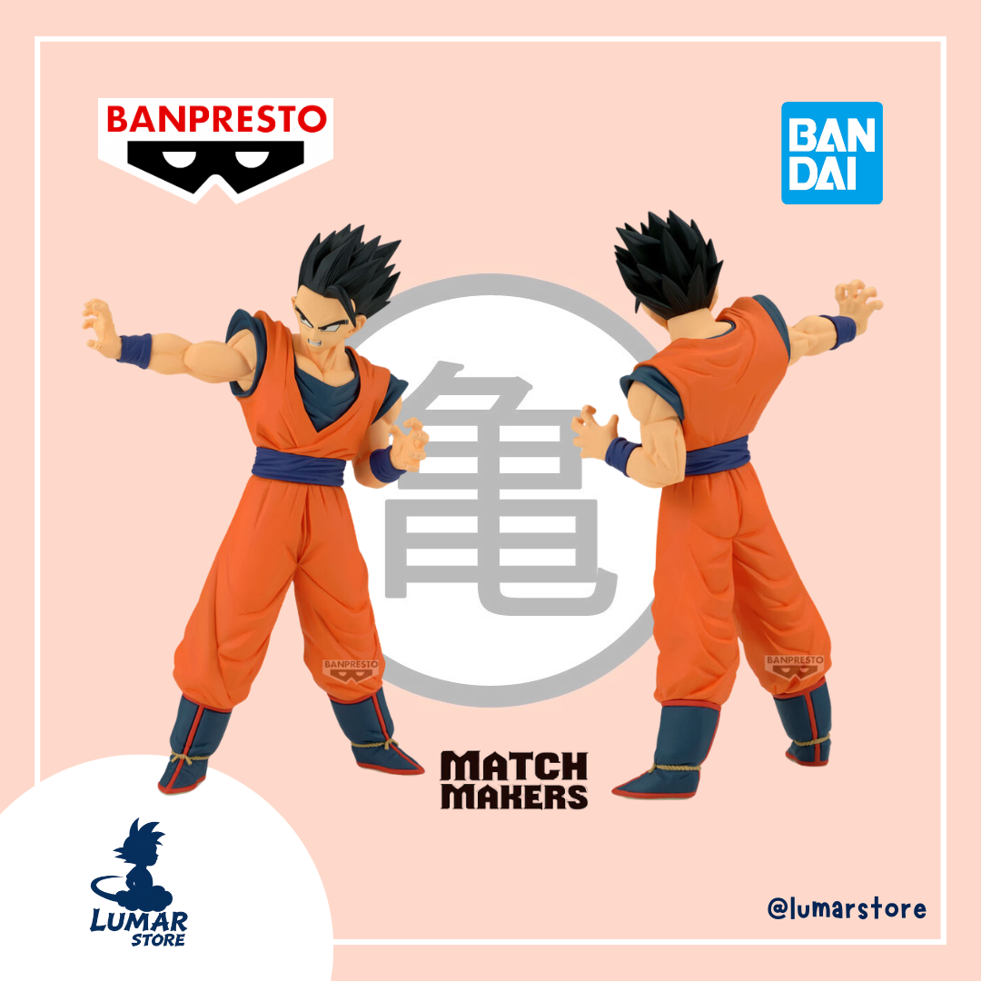 Banpresto Match Makers: Ultimate Gohan (Estado Definitivo) - Dragon Ball Z | Estatua de Colección