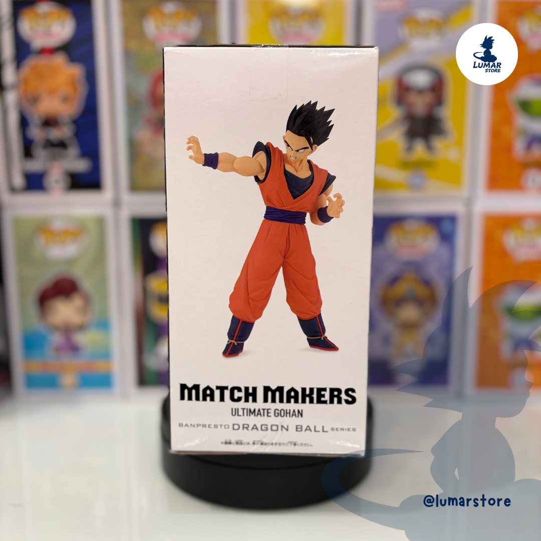 Banpresto Match Makers: Ultimate Gohan (Estado Definitivo) - Dragon Ball Z | Estatua de Colección