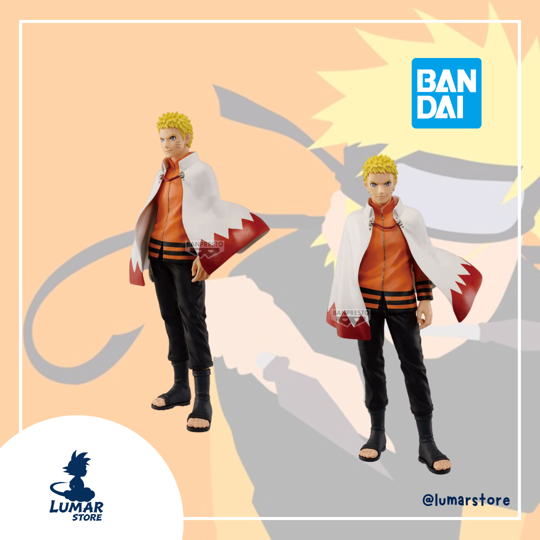 Banpresto Naruto 72 Series: Naruto Uzumaki (Séptimo Hokage / Escultura Hiroki Akimoto) 24cm