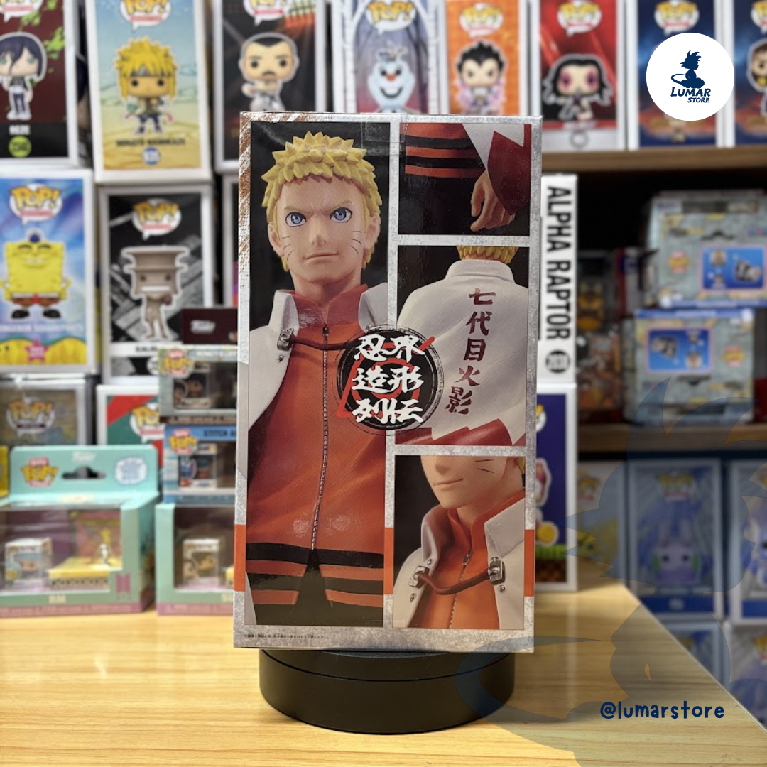 Banpresto Naruto 72 Series: Naruto Uzumaki (Séptimo Hokage / Escultura Hiroki Akimoto) 24cm