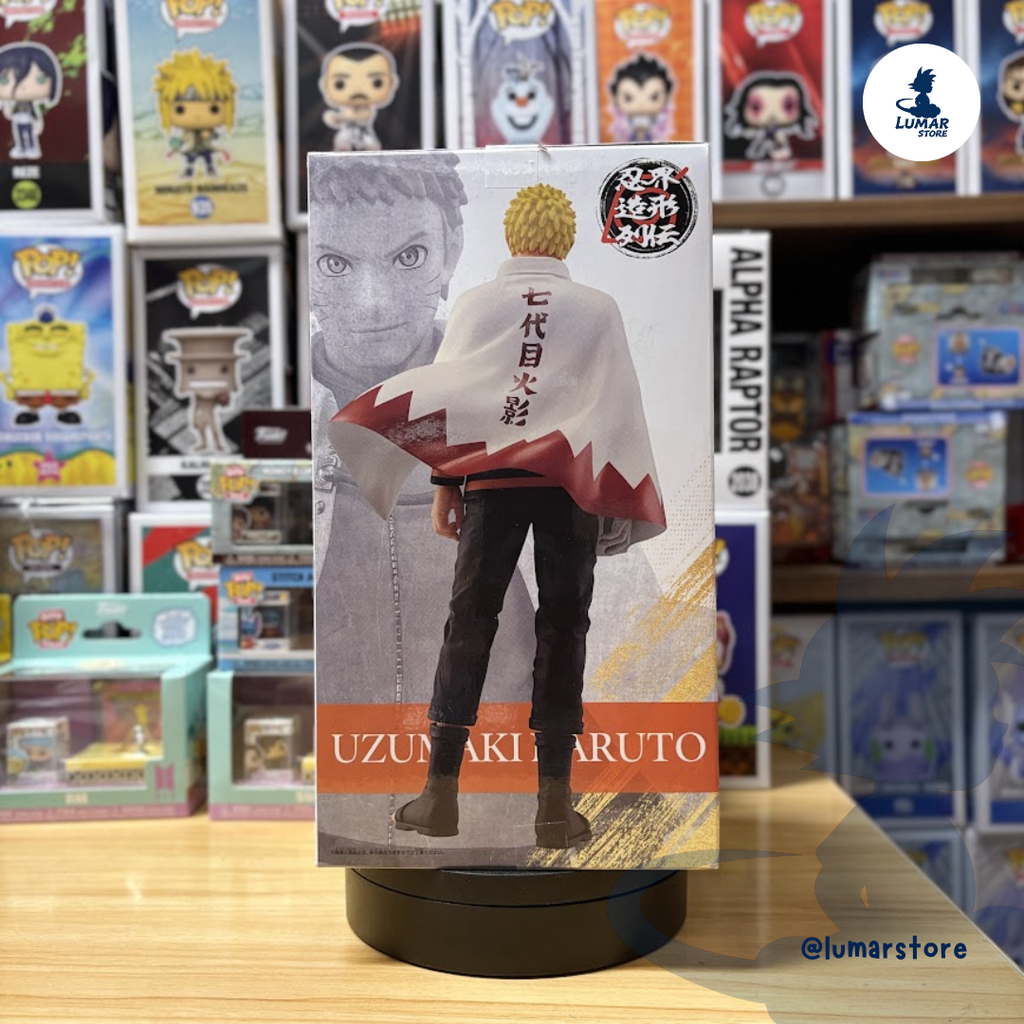 Banpresto Naruto 72 Series: Naruto Uzumaki (Séptimo Hokage / Escultura Hiroki Akimoto) 24cm
