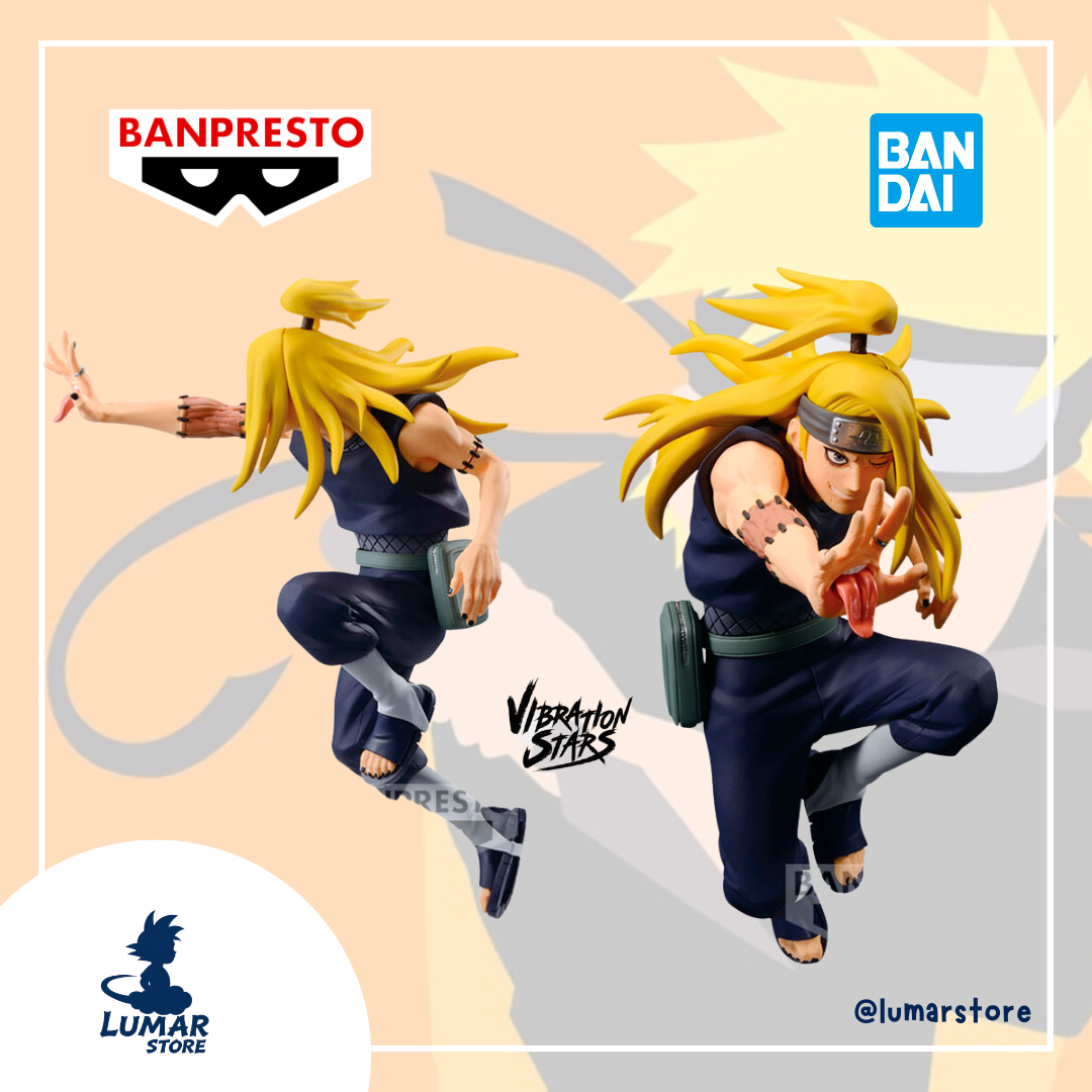 Banpresto Vibration Stars: Deidara - Naruto Shippuden | Estatua de Colección
