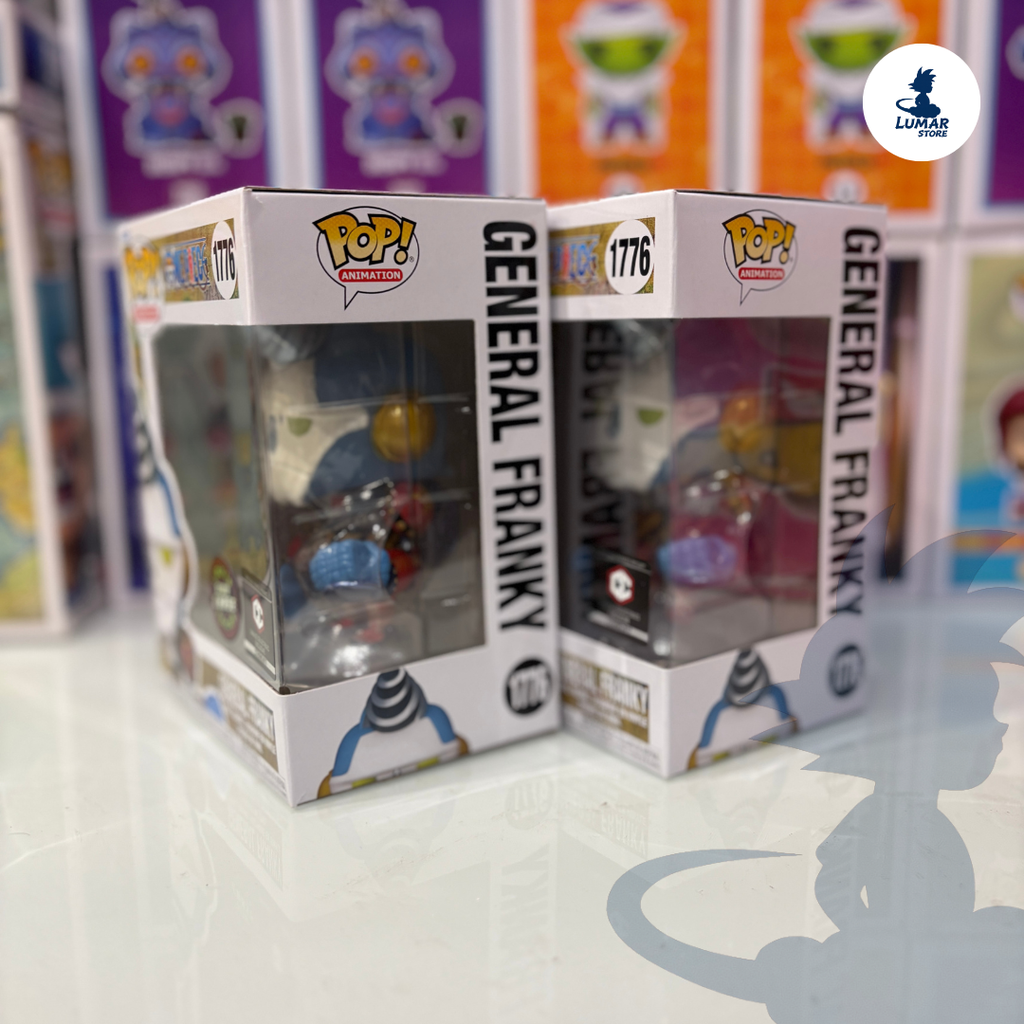 Bundle Funko POP! Animation 1776 - General Franky [Chalice Exclusive] (Regular + Chase) | One Piece