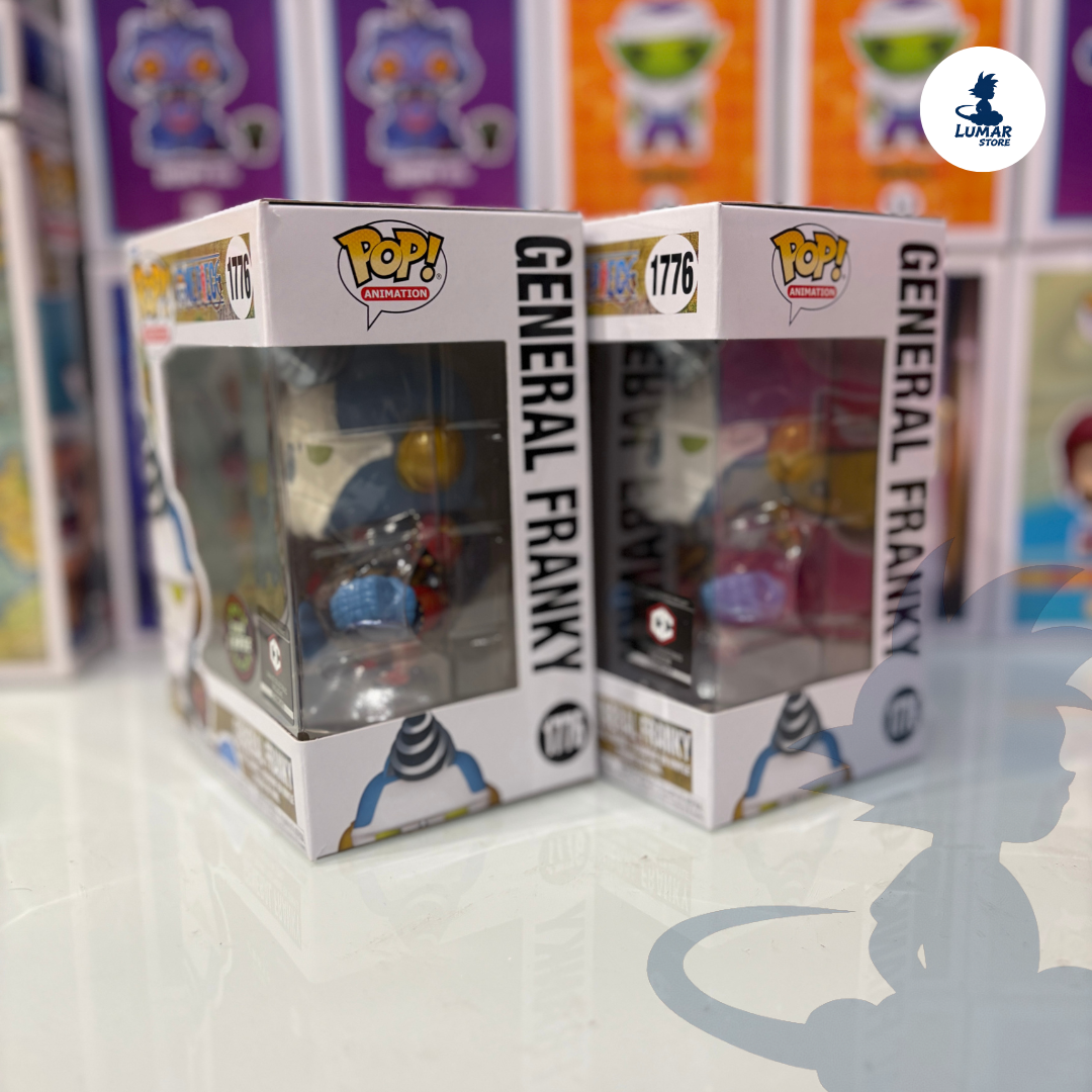 Bundle Funko POP! Animation 1776 - General Franky [Chalice Exclusive] (Regular + Chase) | One Piece