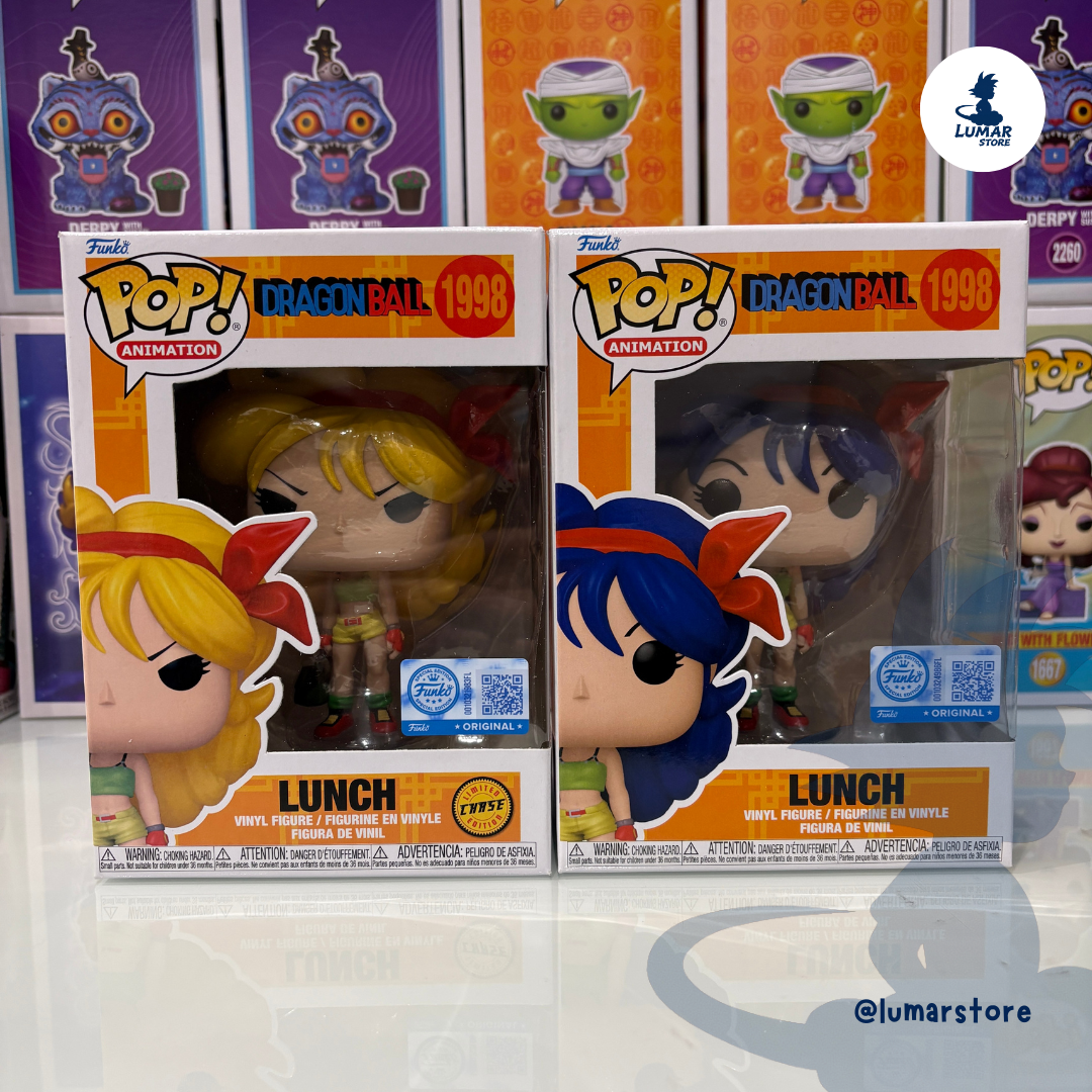 Bundle Funko POP! Animation 1998 - Lunch (Regular + Chase) | Dragon Ball