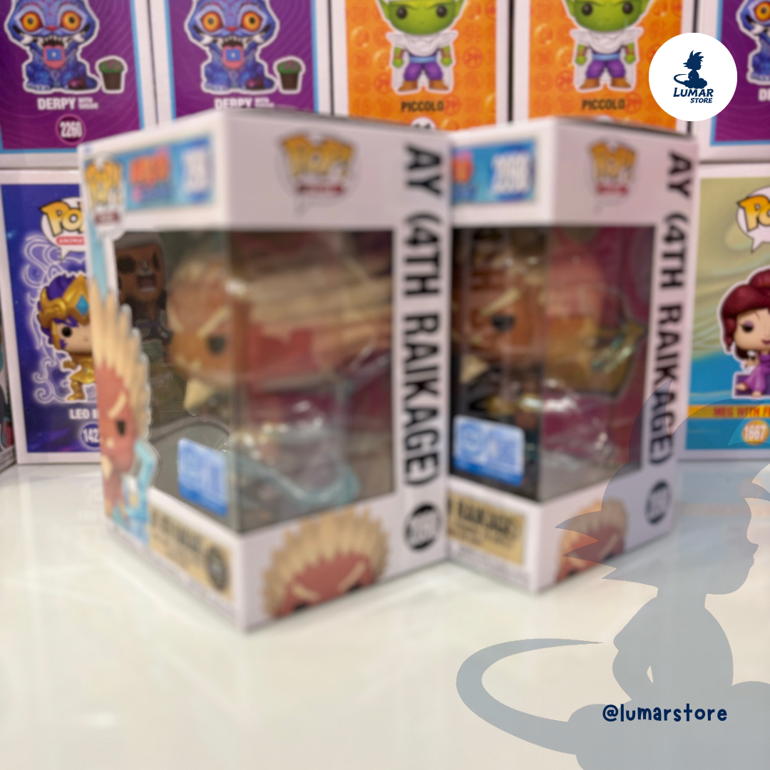 Bundle Funko POP! Animation 2098 - Ay 4th Raikage (Regular + Glow Chase) | Naruto Shippuden