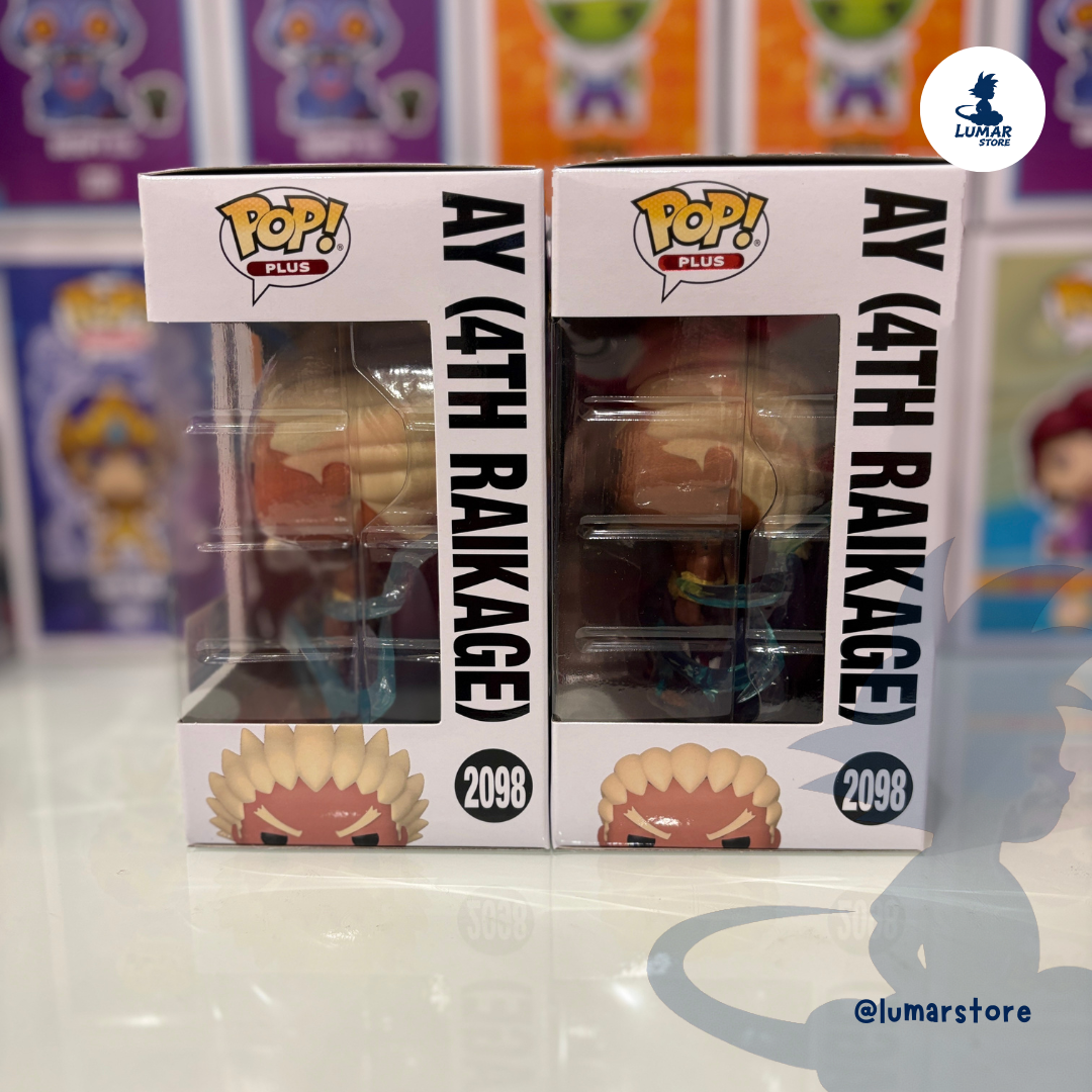 Bundle Funko POP! Animation 2098 - Ay 4th Raikage (Regular + Glow Chase) | Naruto Shippuden