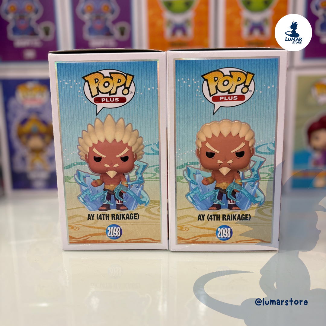 Bundle Funko POP! Animation 2098 - Ay 4th Raikage (Regular + Glow Chase) | Naruto Shippuden