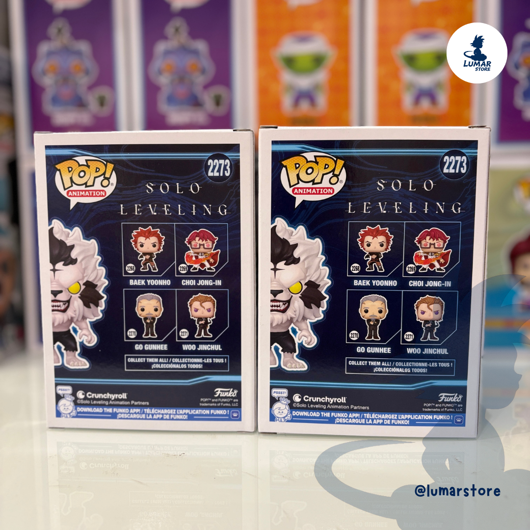 Bundle Funko POP! Animation 2273 - Baek Yoonho (Regular + Chase) | Solo Leveling