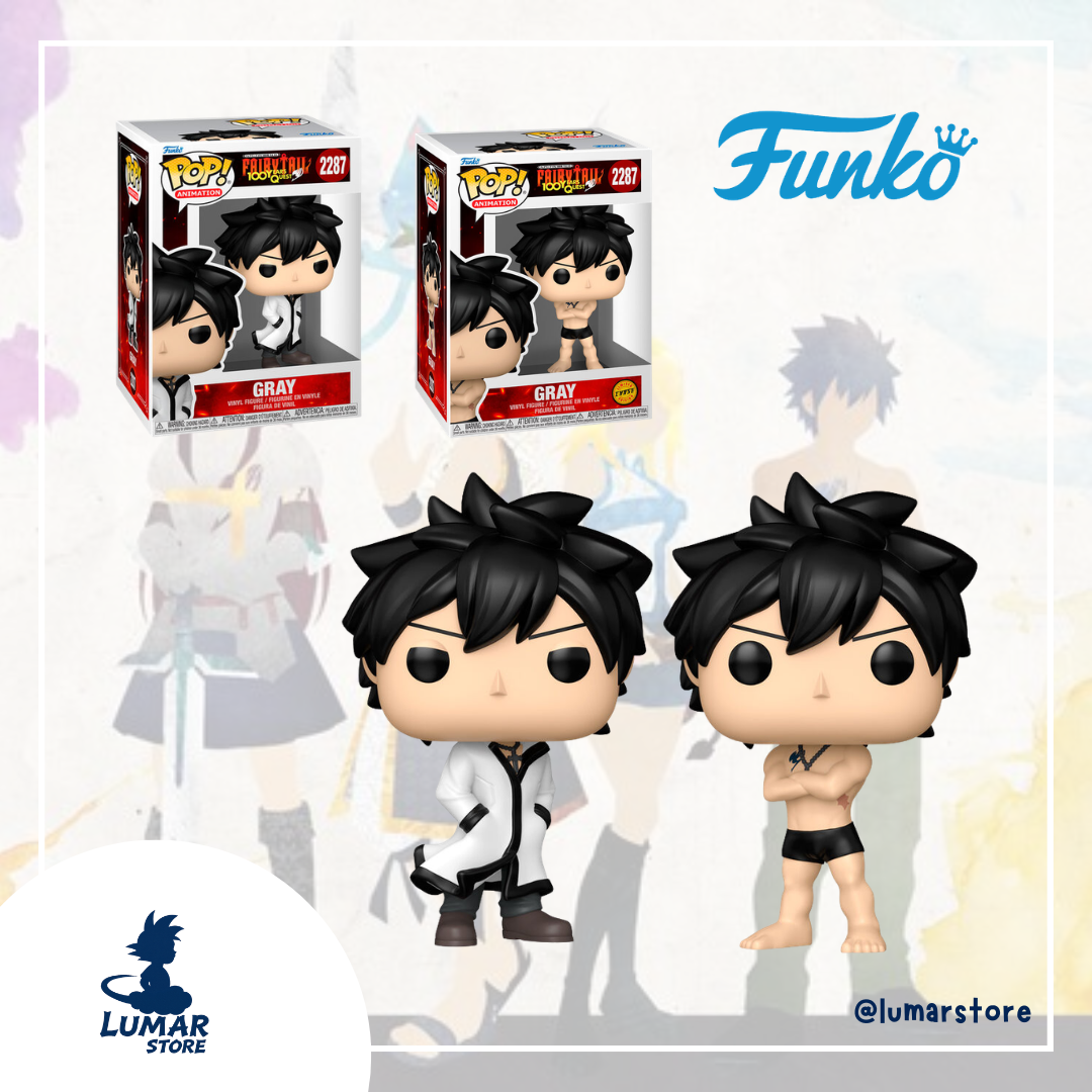 Bundle Funko POP! Animation 2287 - Gray Fullbuster (Regular + Chase) | Fairy Tail 100 Years Quest 