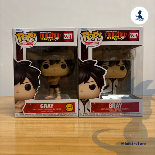 Bundle Funko POP! Animation 2287 - Gray Fullbuster (Regular + Chase) | Fairy Tail 100 Years Quest 