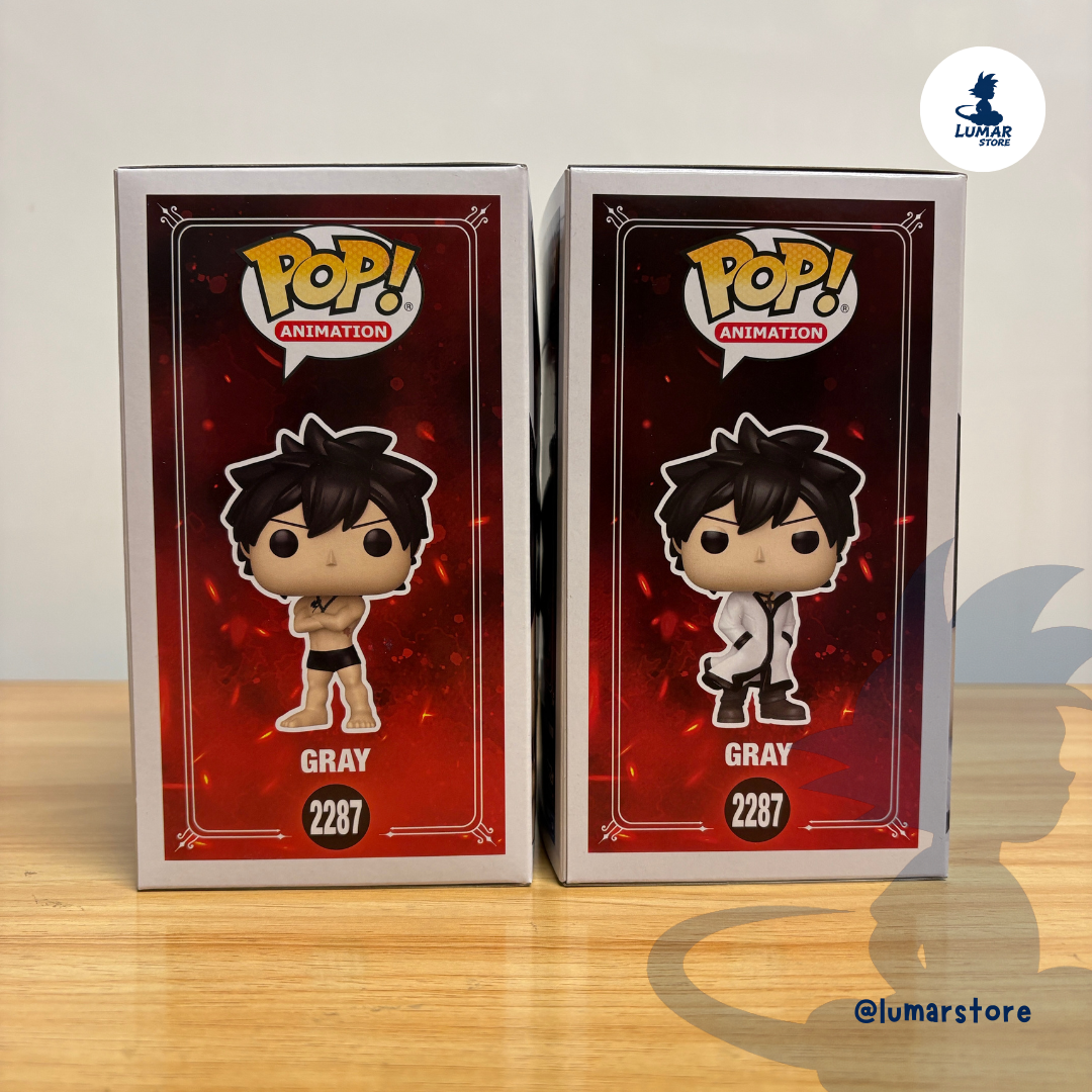 Bundle Funko POP! Animation 2287 - Gray Fullbuster (Regular + Chase) | Fairy Tail 100 Years Quest 