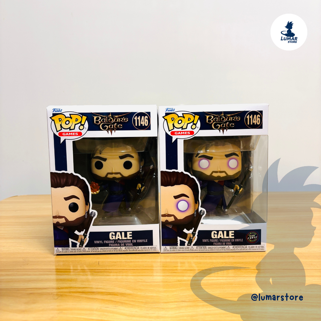 Bundle Funko POP! Games 1146- Raphael (Regular + Glow Chase) | Baldur's Gate III