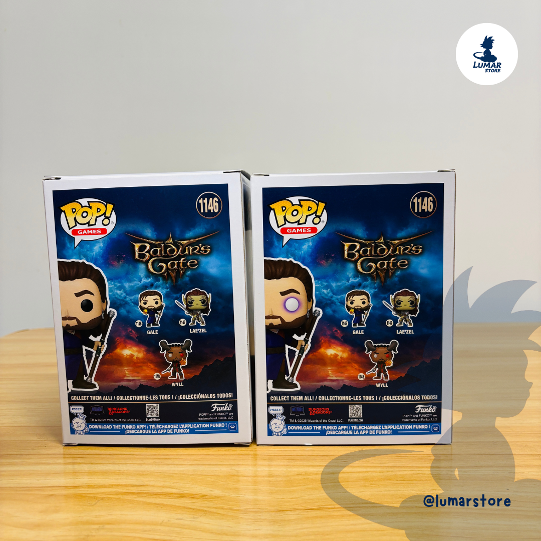 Bundle Funko POP! Games 1146- Raphael (Regular + Glow Chase) | Baldur's Gate III