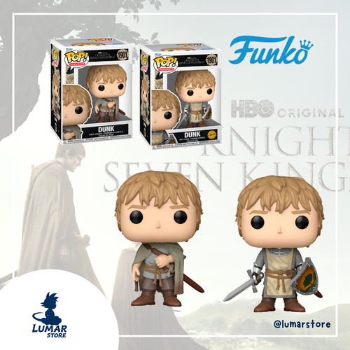 Bundle Funko POP! Television 1901 - Dunk (Regular + Chase) | A Knight of the Seven Kingdoms