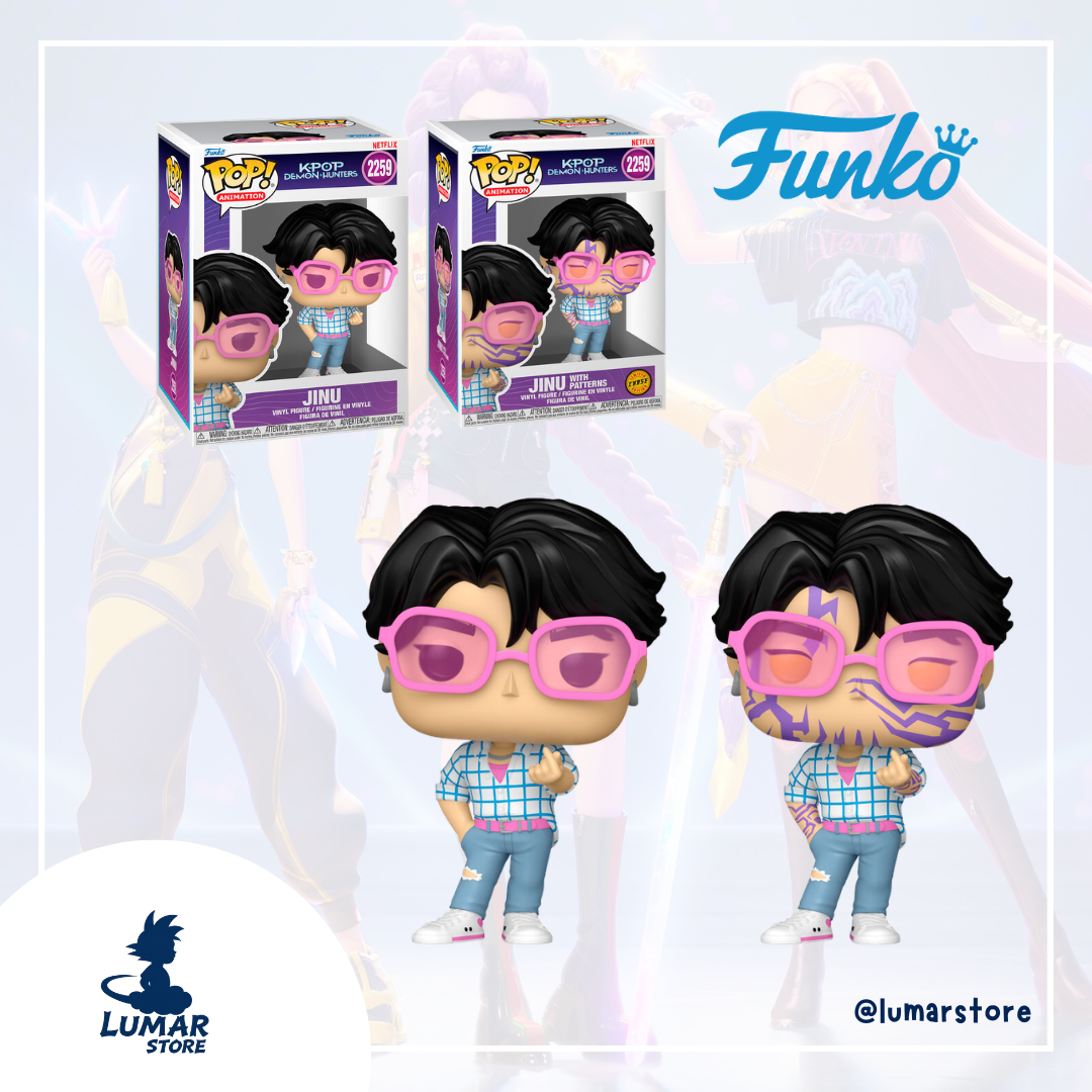 Bundle Funko Pop! Animarion 1435 - Jinu (Regular + Chase)| K-Pop Demon Hunters