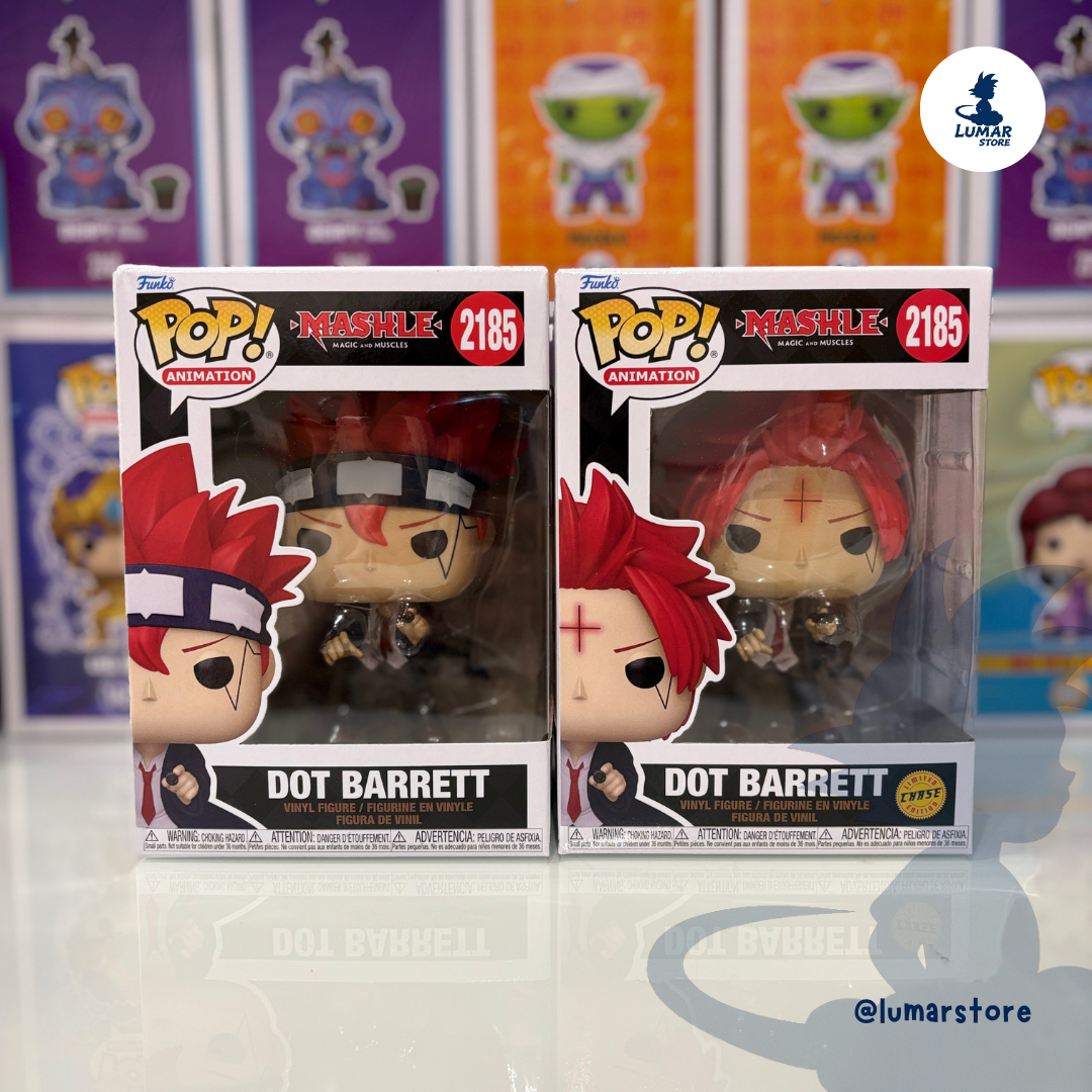 Bundle Funko Pop! Animation 2185 - Dot Barrett (Regular + Chase) | Mashle