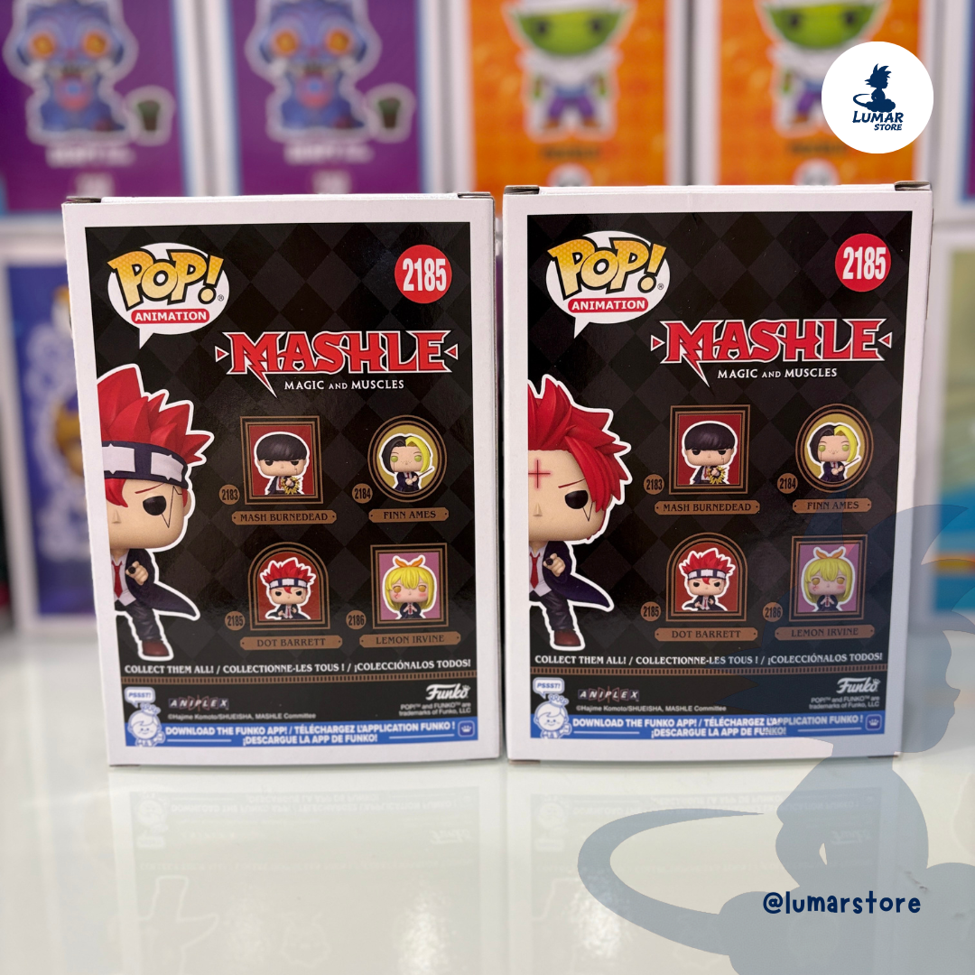 Bundle Funko Pop! Animation 2185 - Dot Barrett (Regular + Chase) | Mashle