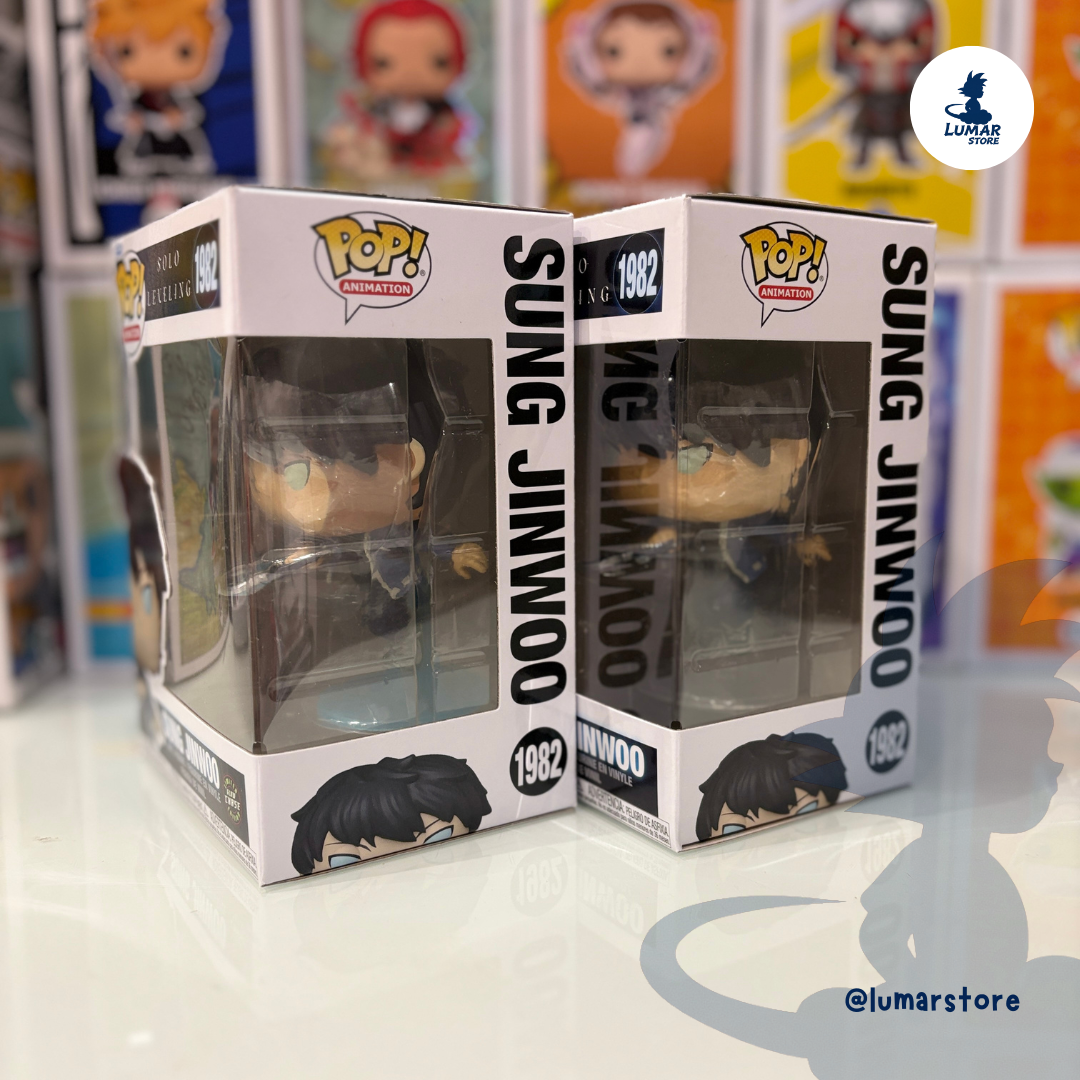 Bundle Funko Pop! Animation 1982 - Sung Jinwoo (Regular + Chase) | Solo Leveling