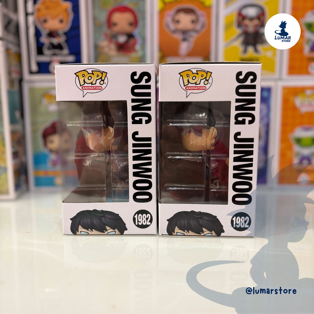 Bundle Funko Pop! Animation 1982 - Sung Jinwoo (Regular + Chase) | Solo Leveling